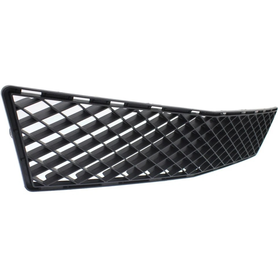 Bumper Grille For 2010-2012 Mercedes Benz GLK350 Center Textured Black Plastic