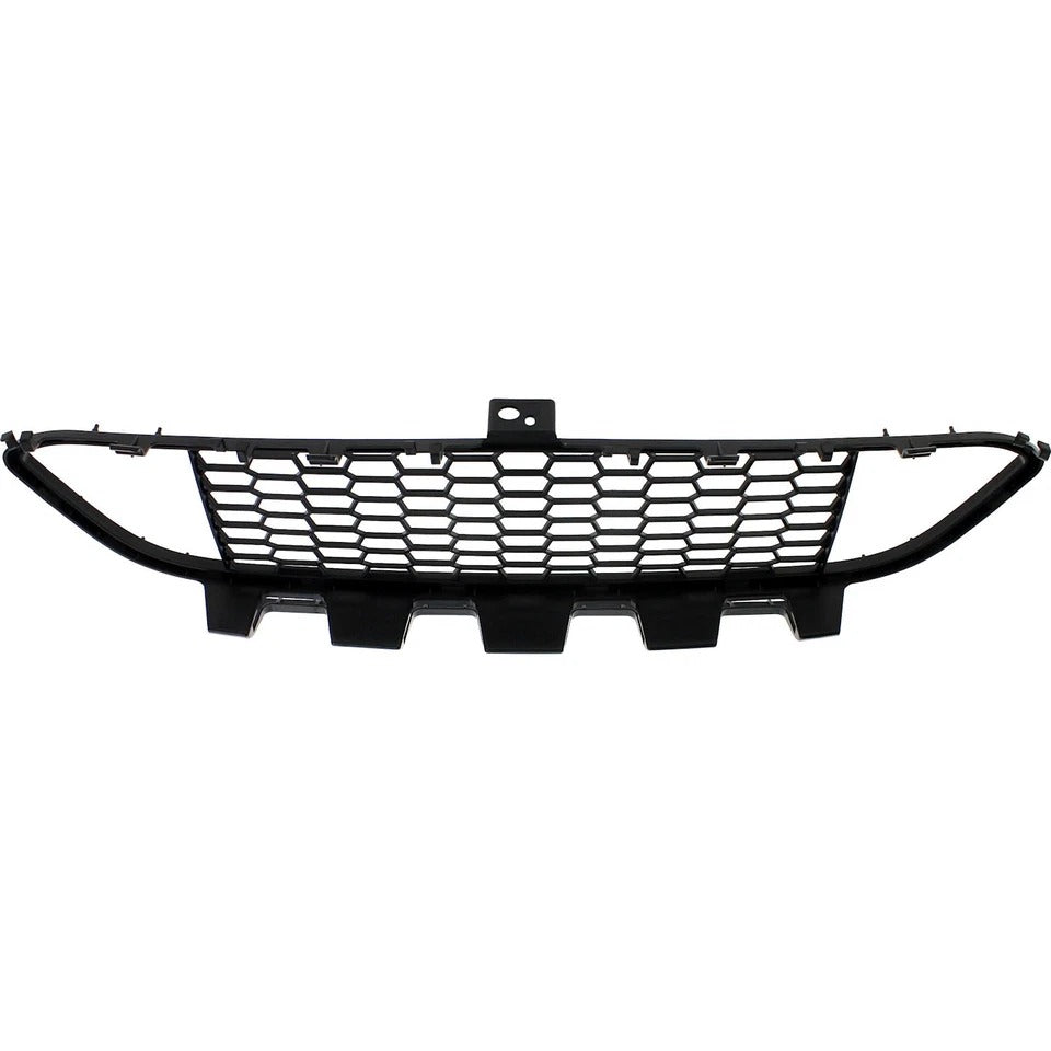 Bumper Grille For 2013-2015 BMW 328i 320i Center Black Plastic