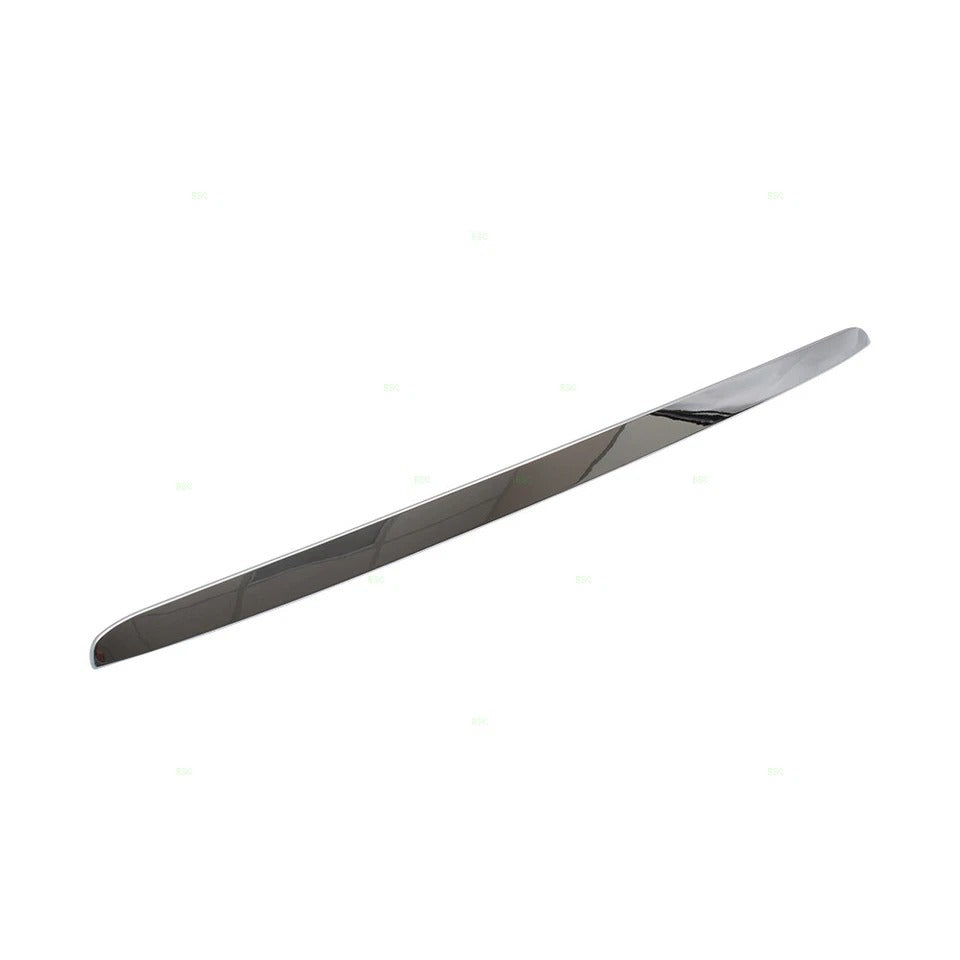 Bumper Upper Grille Hood Molding Trim For 2007-2013 GMC Yukon Front Chrome