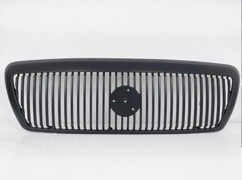Flat Black Front Upper Grille Fit For Mercury Grand Marquis Marauder 2003-2005