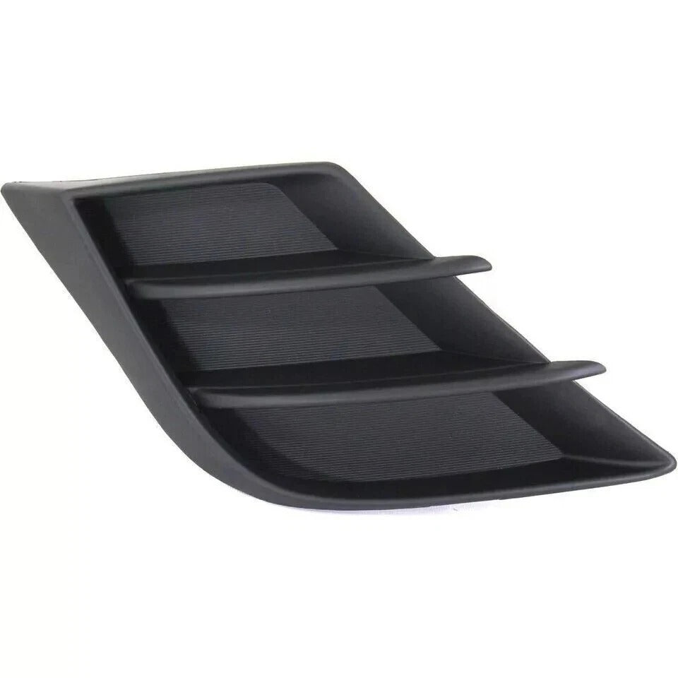 Fog Light Cover For 2010 Mazda 3 Black Front Left & Right Side Set of 2 MA1039105, MA1038105