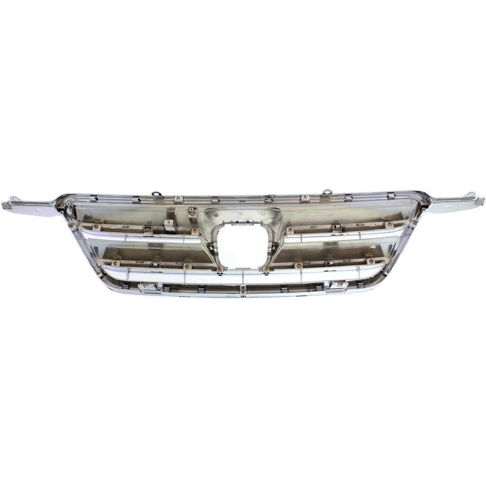 Grille For 2005-2006 Honda CR-V Chrome Shell and Insert Japan Built Vehicle