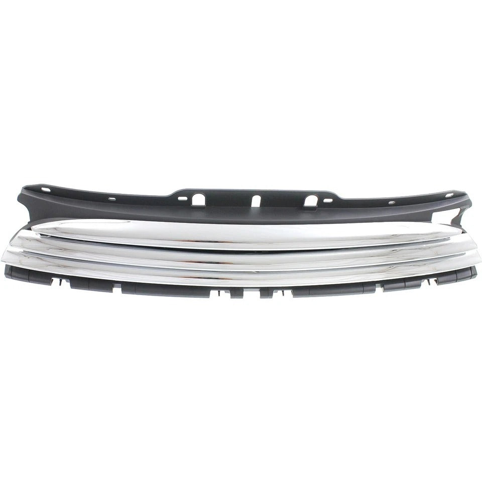 Grille For 2007-2010 Mini Cooper Textured Black Plastic