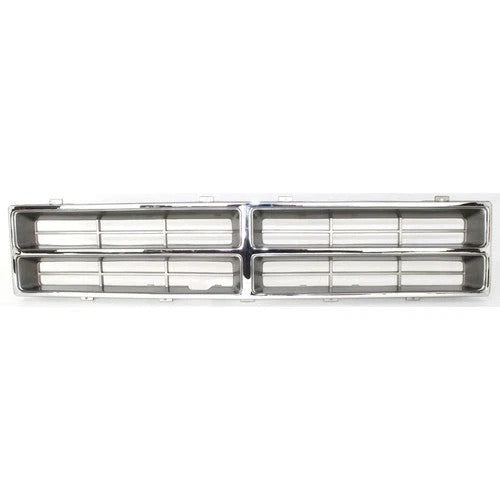 Grille Insert For 86-90 Dodge W250 D250 Chrome Plastic