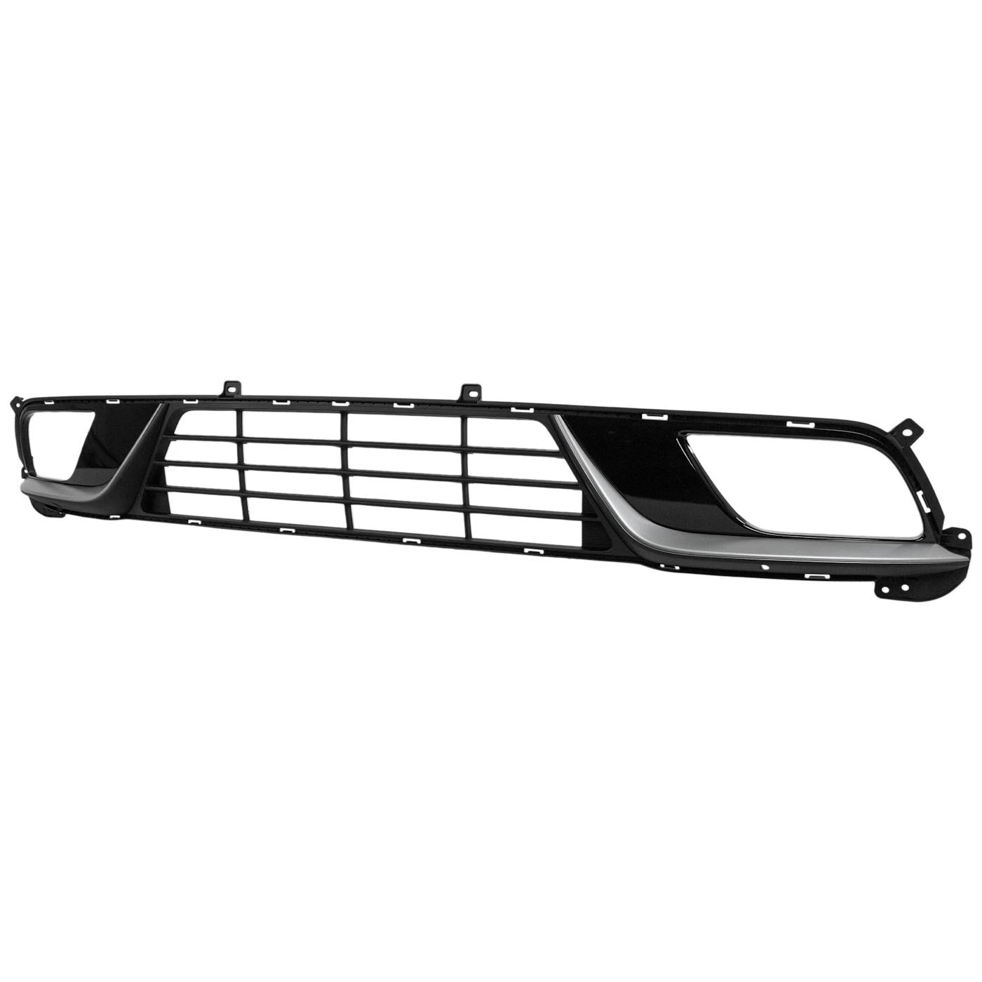 New Bumper Face Bar Grille For 2017-2019 Kia Niro Front Gray and Black KI1036152