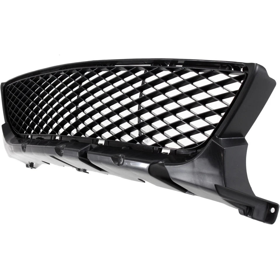 New Bumper Grille For 2004-2006 Mazda 3 Sedan Standard Type Center Black Plastic MA1036102