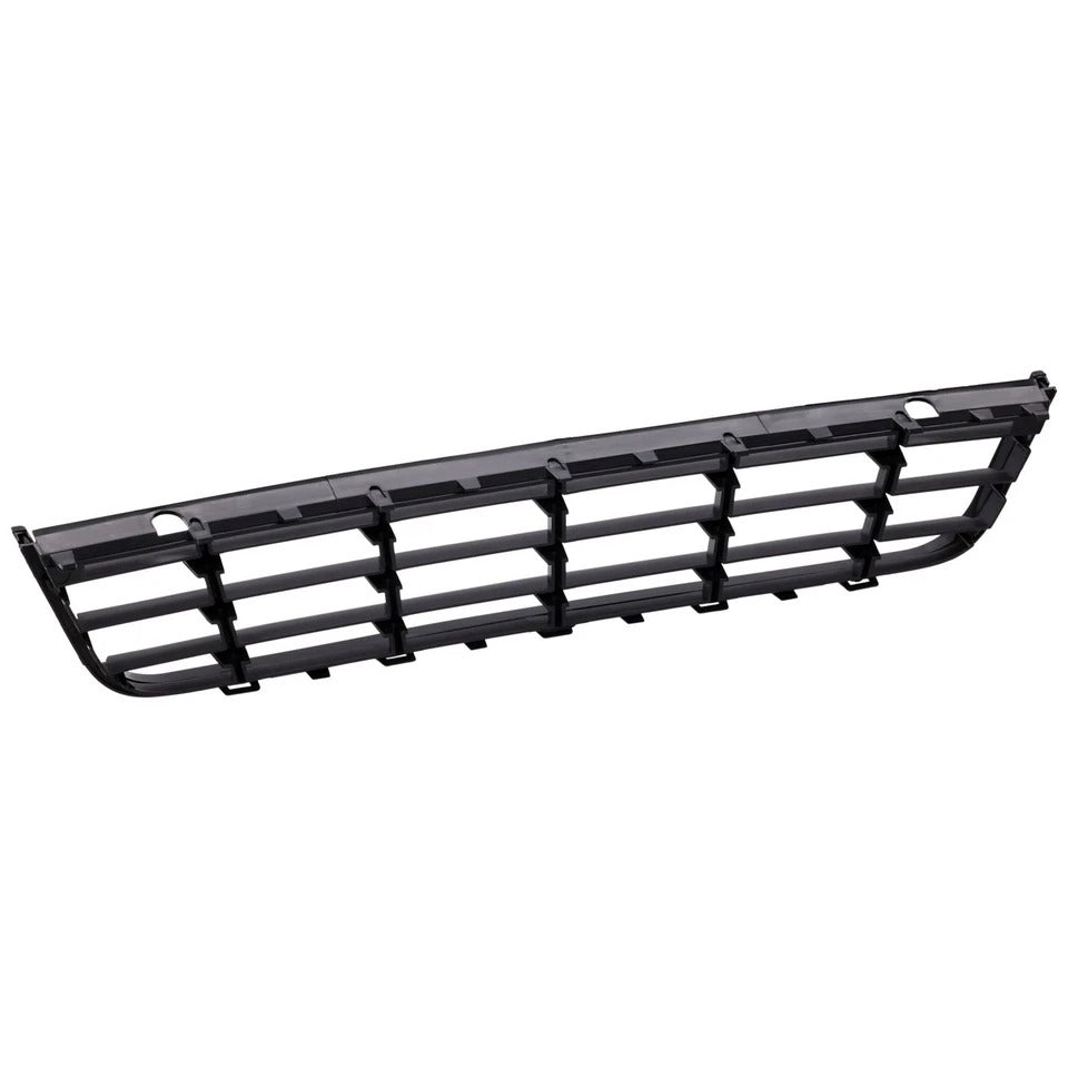 New Bumper Grille For 2006-2010 Volkswagen Passat Center Black Plastic VW1036112