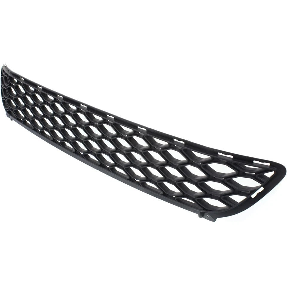 New Bumper Grille For 2010-2011 Kia Rio Rio5 Center Textured Gray Plastic KI1036116