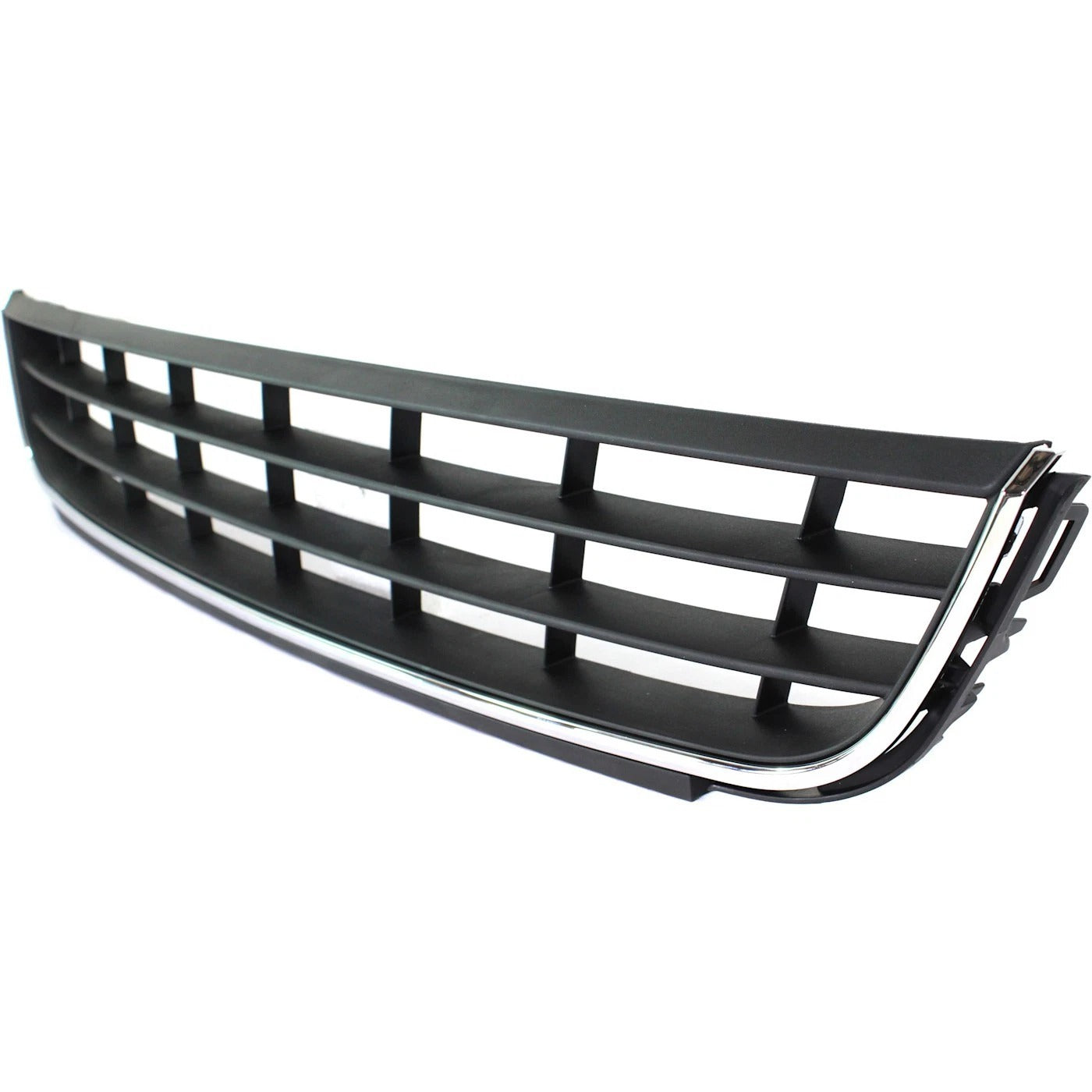 New Bumper Grille For 2011-2014 Volkswagen Jetta Center Black Plastic VW1036120