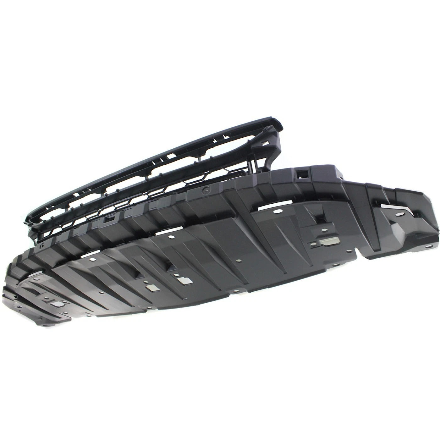 New Bumper Grille For 2013-2015 Honda Civic Sedan Black Plastic Front HO1036116