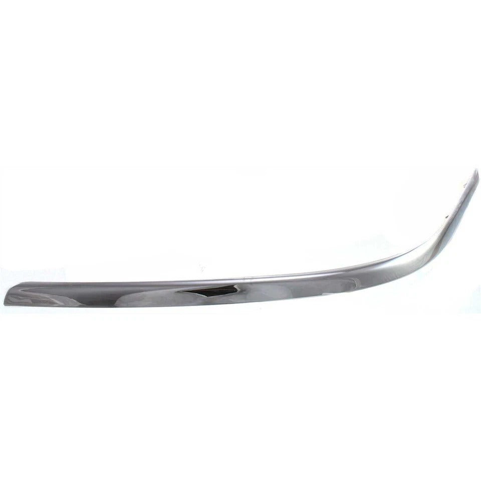 New Bumper Trim For 1998-2002 Lincoln Town Car Molding Chrome Front Left and Right Set 2Pc