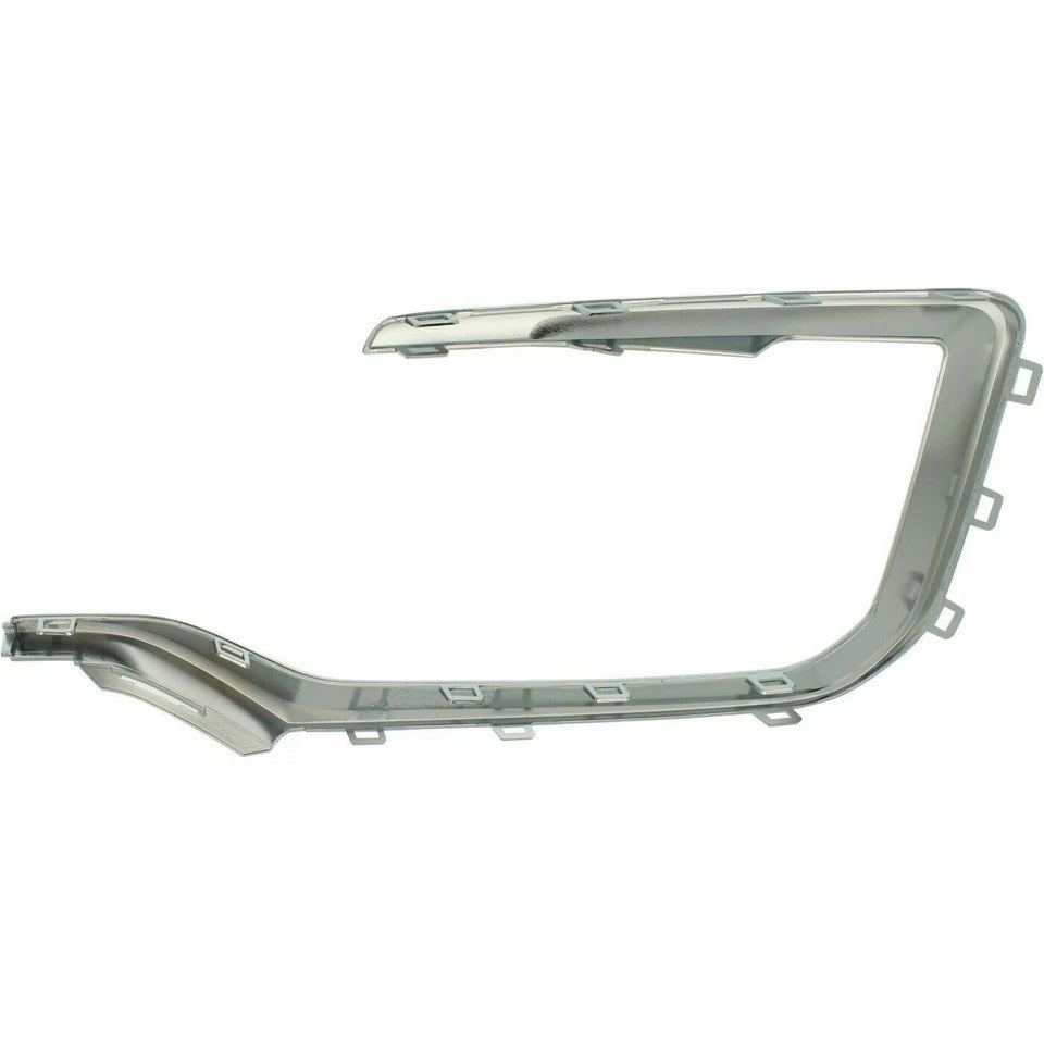 New Bumper Trim For 2016-2017 GMC Terrain Front Passenger Right Side Chrome GM1047113