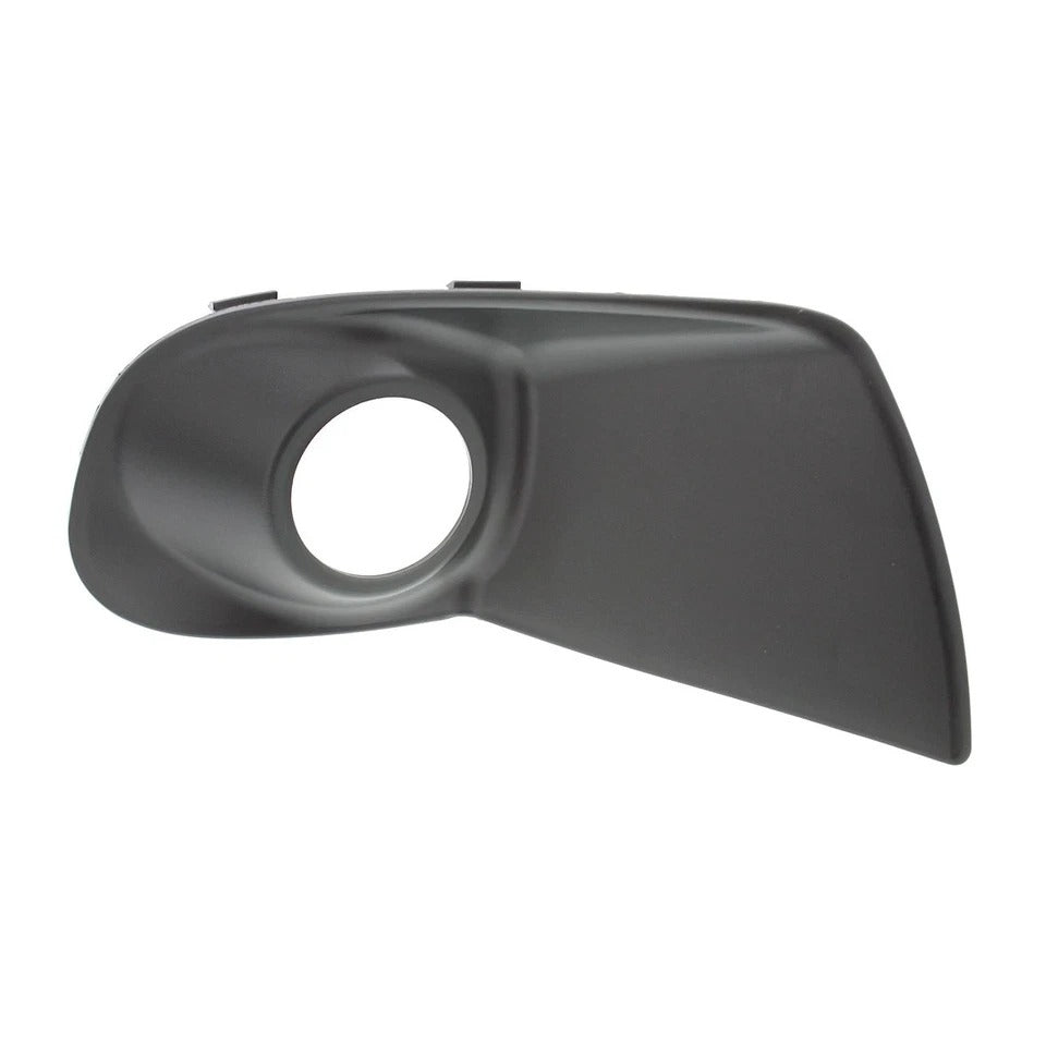 New Fog Light Trim For 2005-2006 Hyundai Tiburon Left & Right Black Plastic Set 2Pc