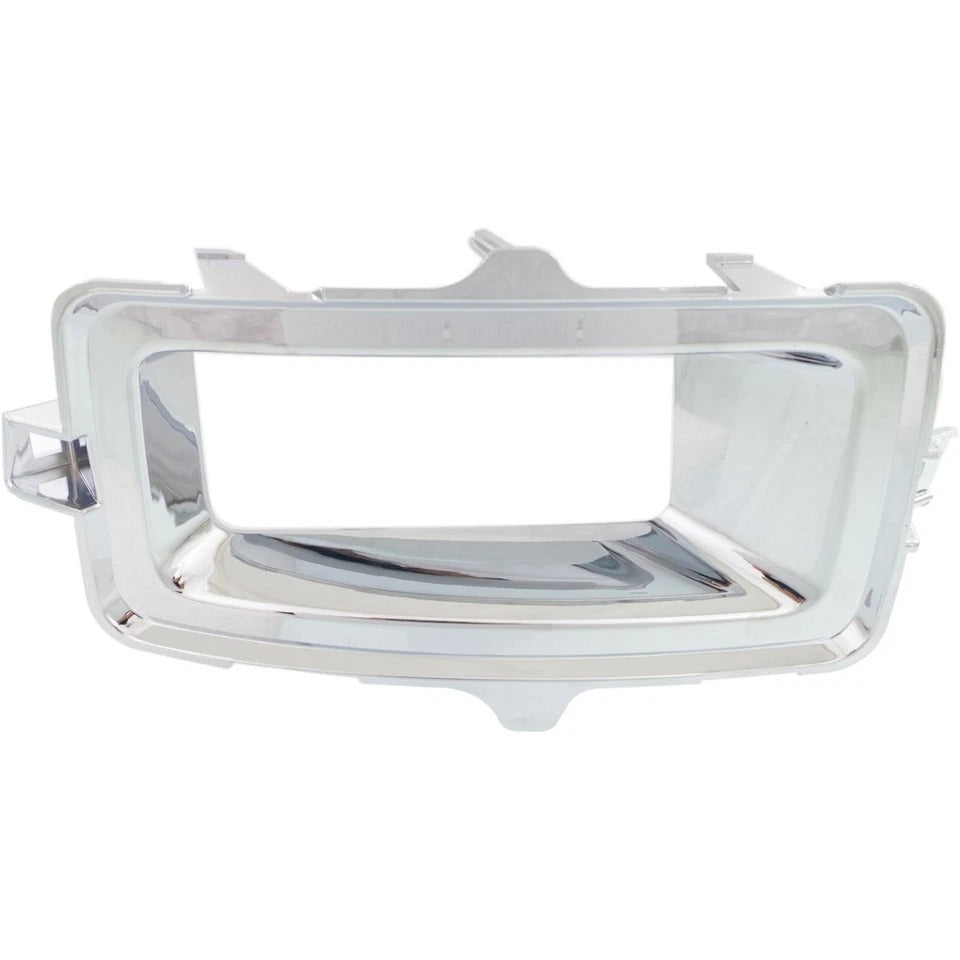 New Fog Light Trim For 2014-2015 Chevy Silverado 1500 Left and Right Chrome Set 2Pc