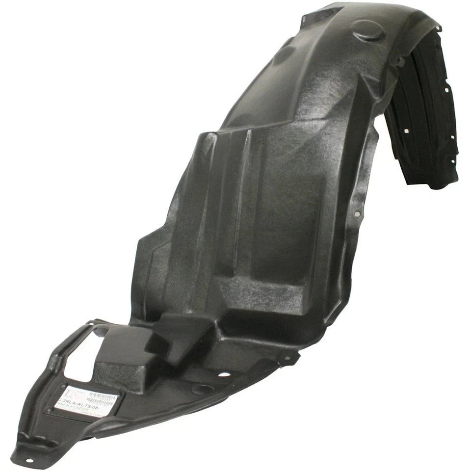 New For Toyota Corolla 2009-2010 Fender Liner Front Left And Right Inner Set of 2