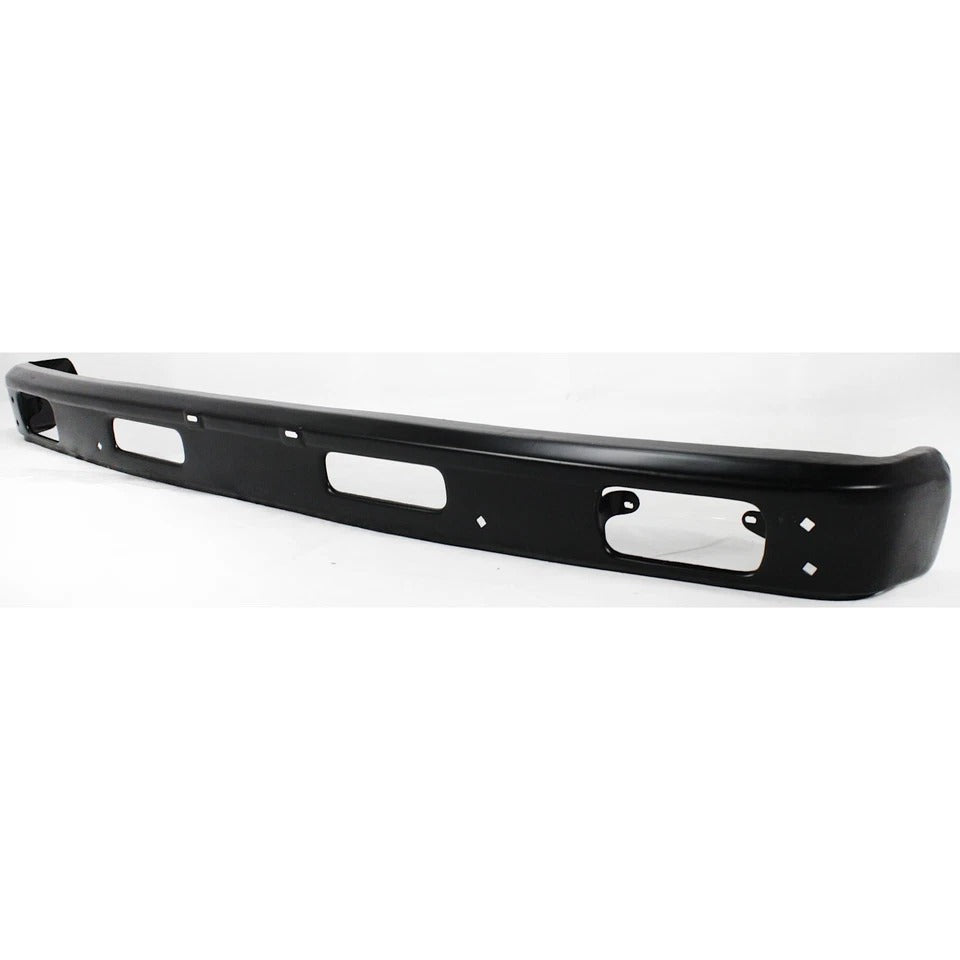 New Front Bumper For 1979-1981 Toyota Pickup 2WD, Steel, Painted Black TO1002169