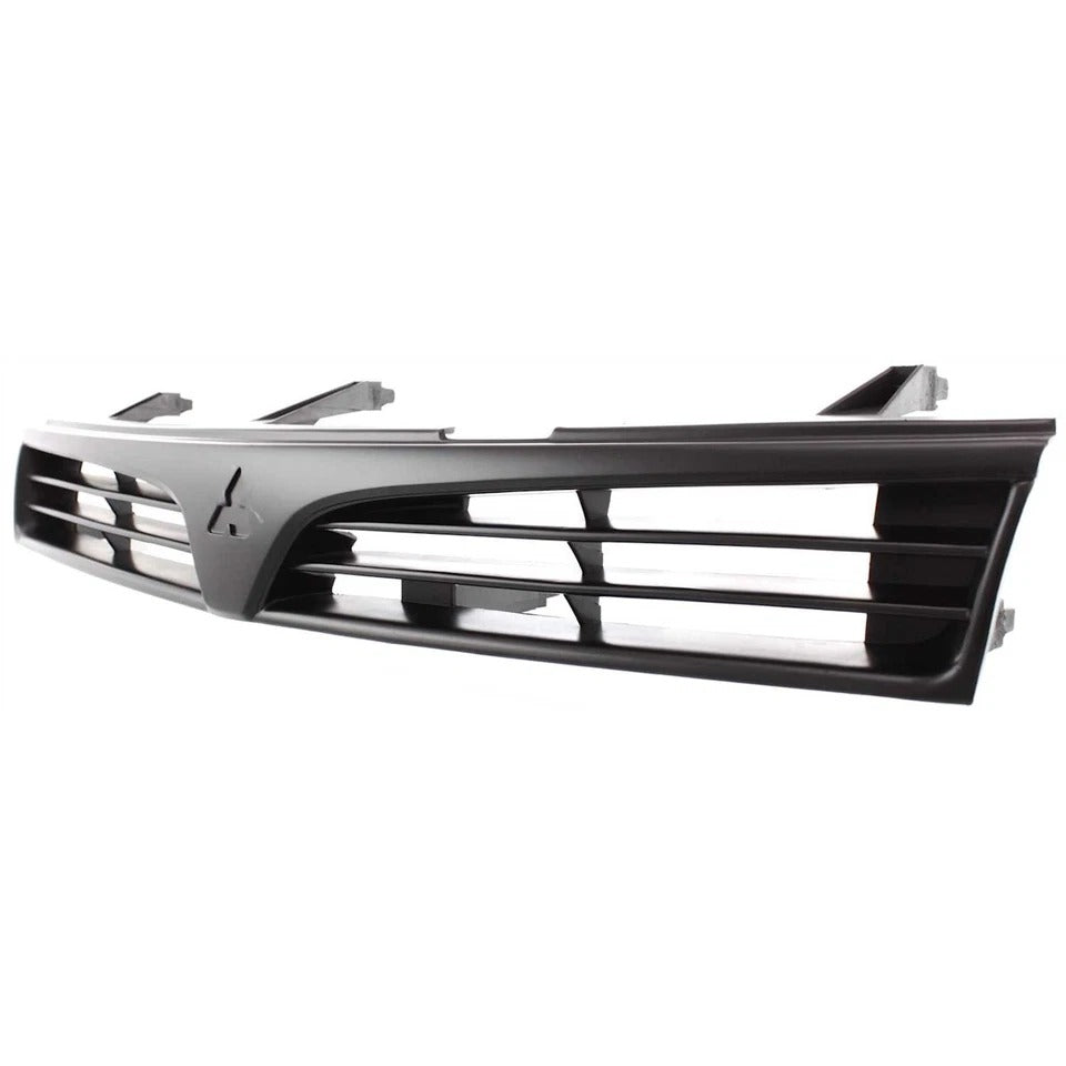New Grille For 1997-2001 Mitsubishi Mirage Sedan Textured Black Plastic MI1200215