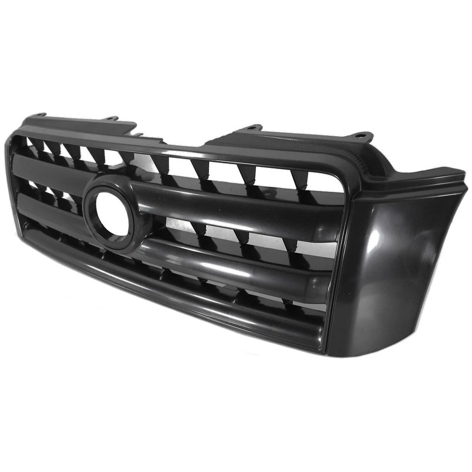 New Grille For 2004-2007 Toyota Highlander Painted Black Shell and Insert TO1200275