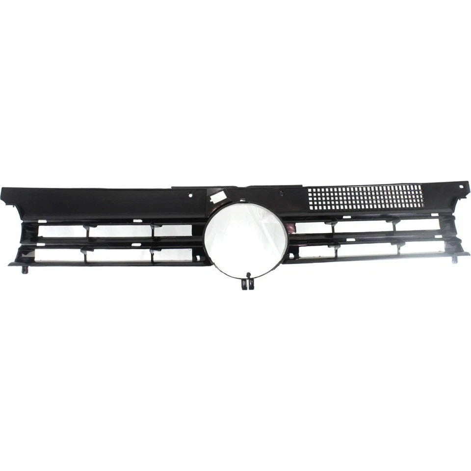 New Grille Shell Black Plastic For Volkswagen Golf 1999-2006 Front VW1207101