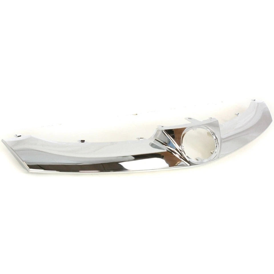 New Grille Trim For 2006-10 Toyota Sienna Upper Molding Chrome with Emblem Provision TO1210103