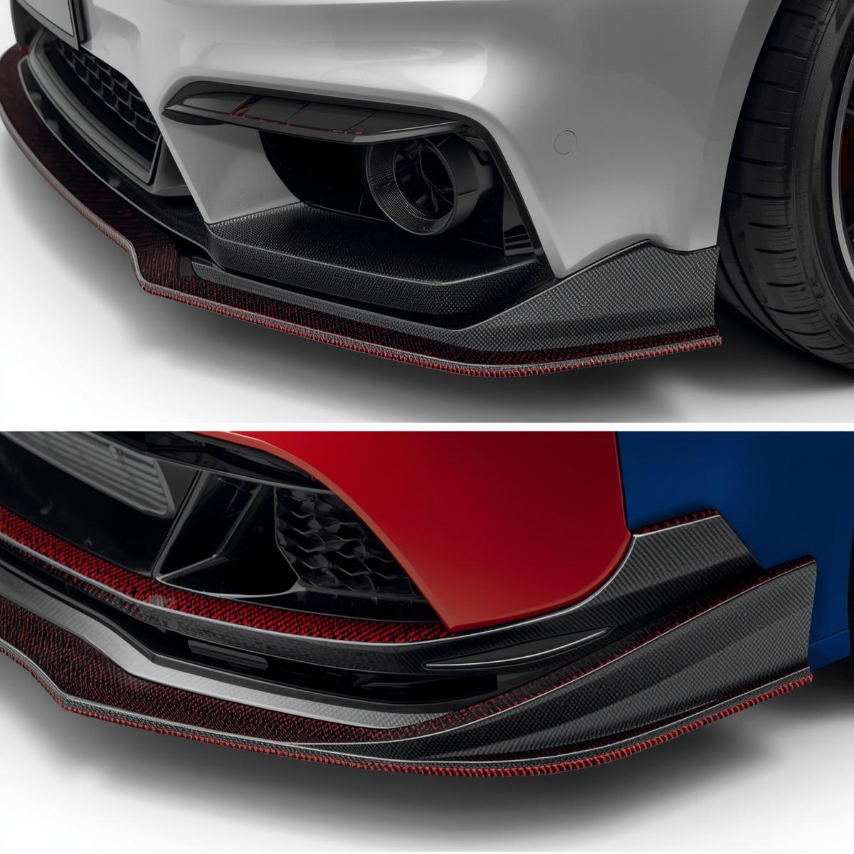 Aerodynamic Front Bumper Valance