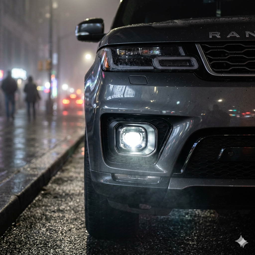 Ultra-Penetrating LED Headlight Assembly