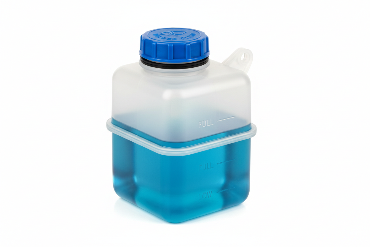 Windshield Washer Fluid Reservoir and Cap