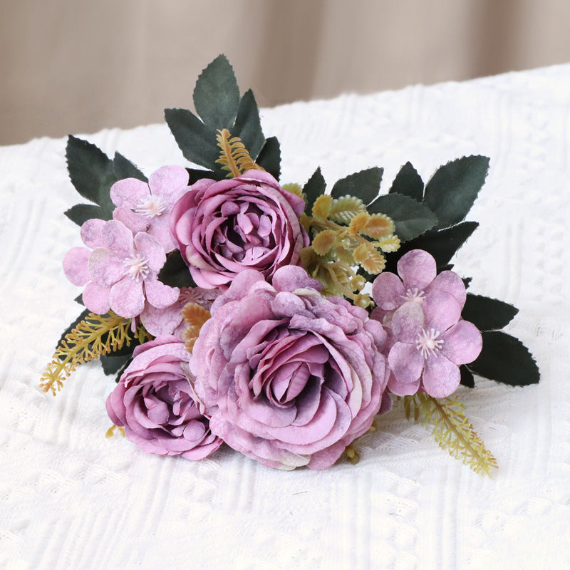 Artificial Flower Fake Flower Decoration Rose Hydrangea