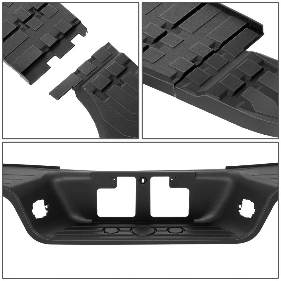 For 07-13 Toyota Tundra w/o Offroad Pkg Rear Bumper Side & Center Step Pads Set