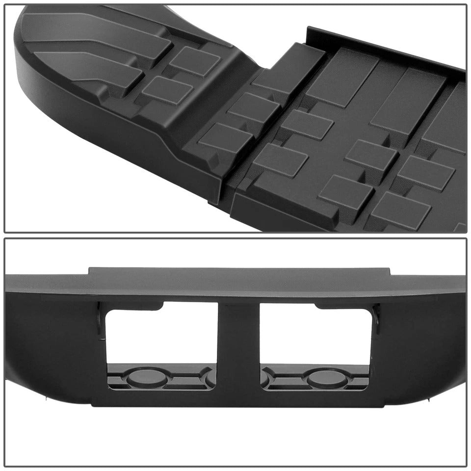 For 07-13 Toyota Tundra w/o Offroad Pkg Rear Bumper Side & Center Step Pads Set