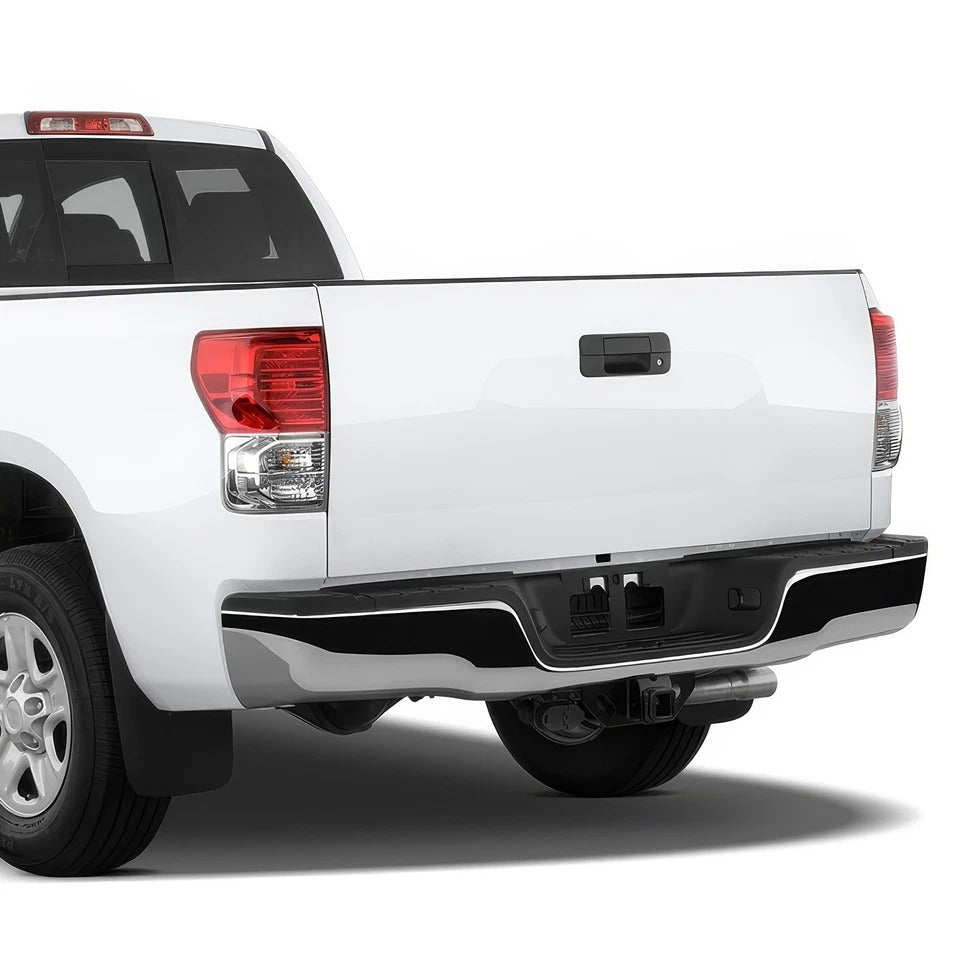 For 07-13 Toyota Tundra w/o Offroad Pkg Rear Bumper Side & Center Step Pads Set