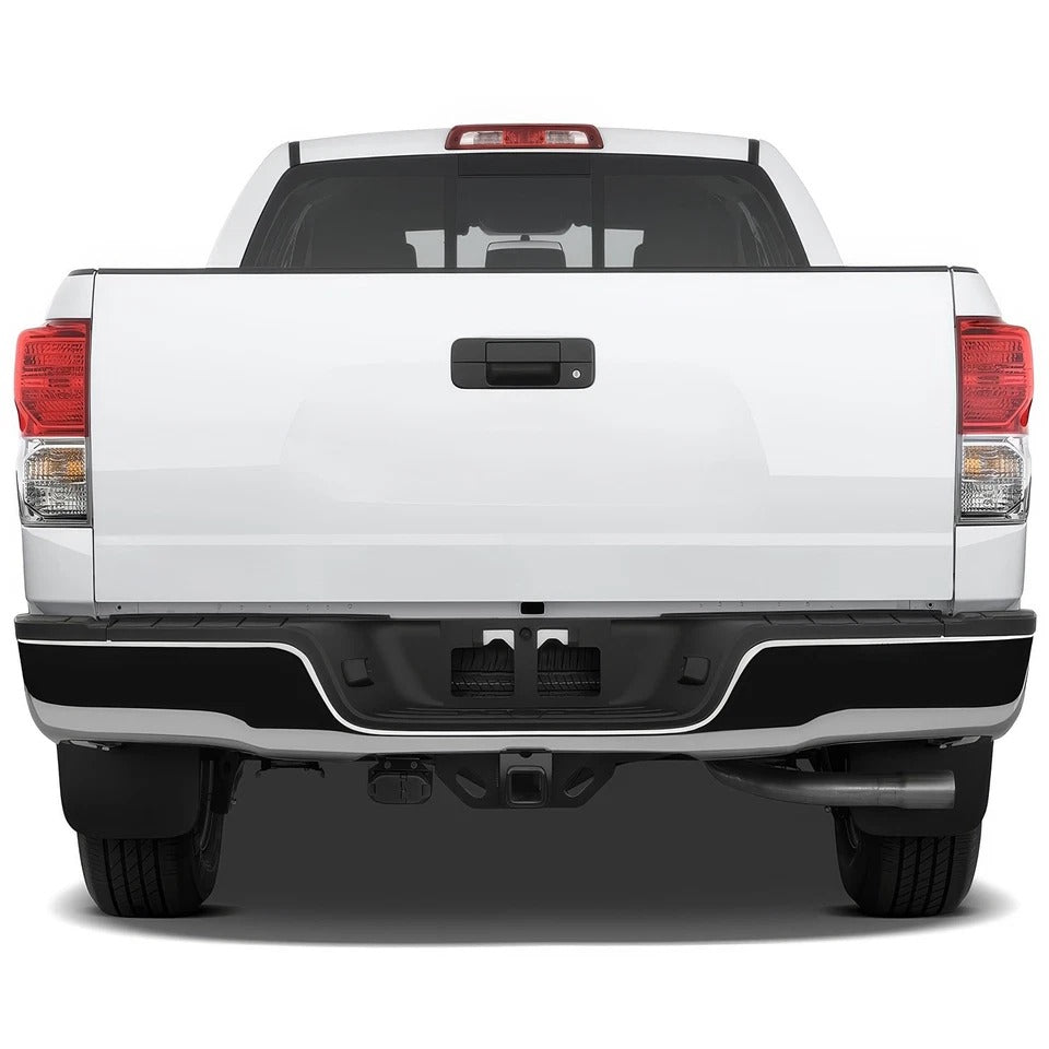 For 07-13 Toyota Tundra w/o Offroad Pkg Rear Bumper Side & Center Step Pads Set