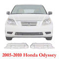 Bumper Bracket For Honda Odyssey 2005-2010 Front Left & Right Side Set 2pc HO1042109 HO1043109