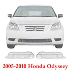 Bumper Bracket For Honda Odyssey 2005-2010 Front Left & Right Side Set 2pc HO1042109 HO1043109