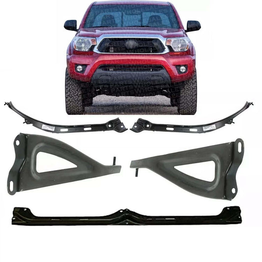Bumper Bracket For Toyota Tacoma 2005-2011 Front Passenger Side Set of 5