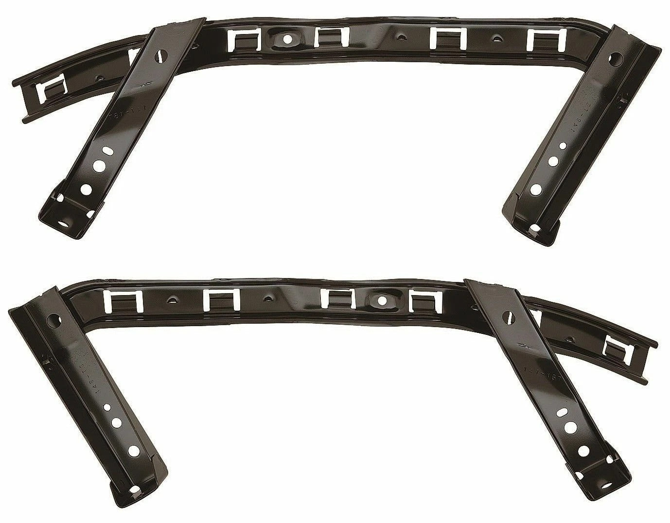 Bumper Bracket Front Left & Right Side For 2016-2022 Honda Pilot Steel 2Pcs HO1043121, HO1042121