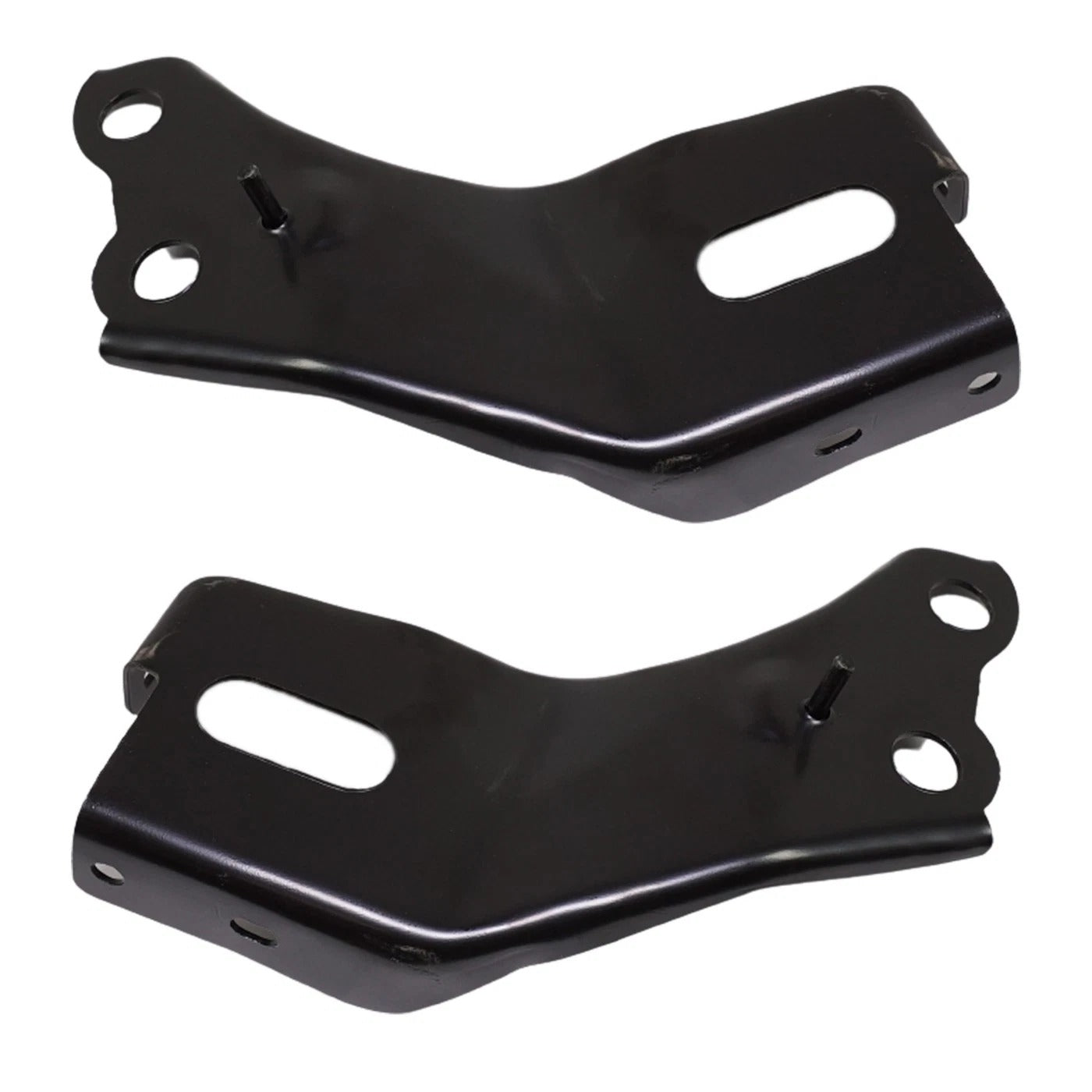 Bumper Bracket Set For 1998-2000 Toyota Tacoma 2WD Reinforcement Front Steel 2Pc