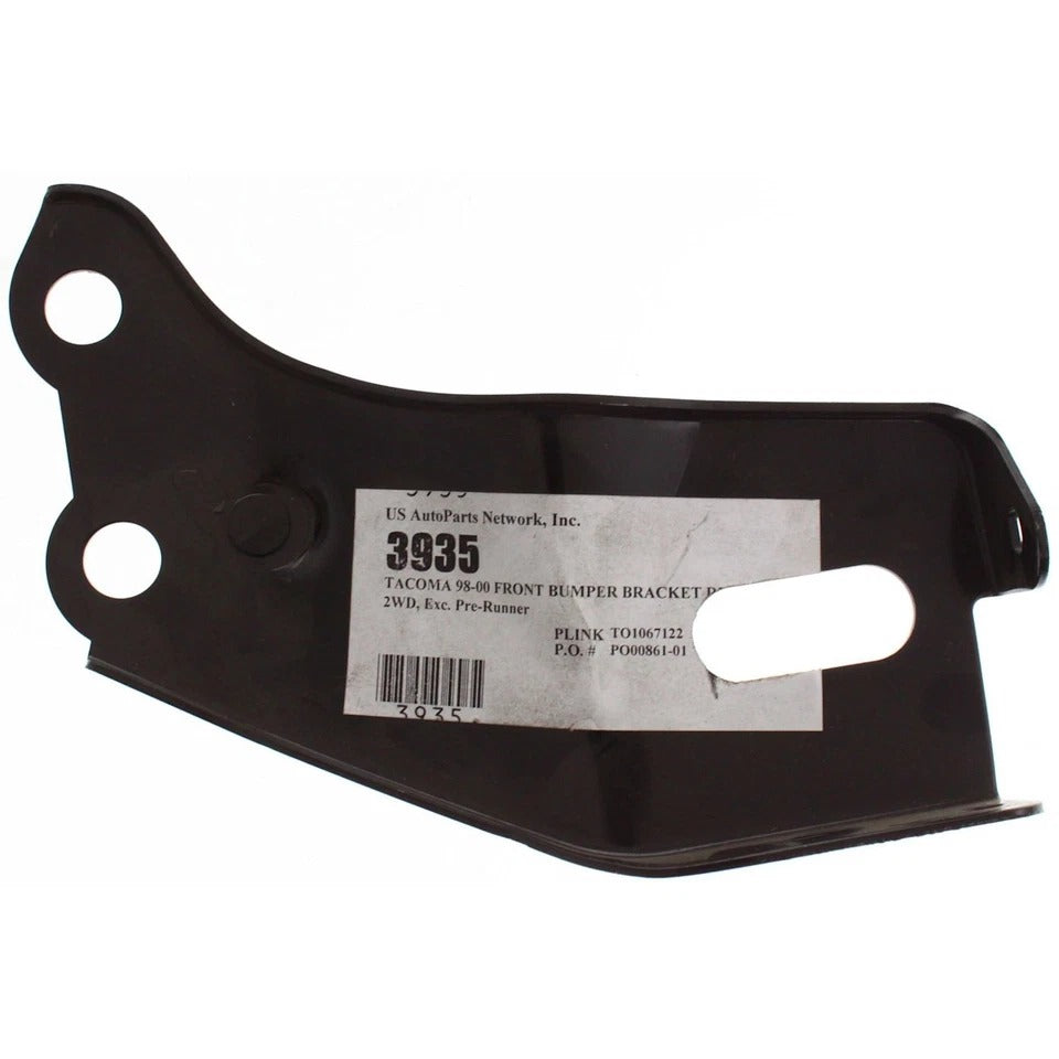 Bumper Bracket Set For 1998-2000 Toyota Tacoma 2WD Reinforcement Front Steel 2Pc