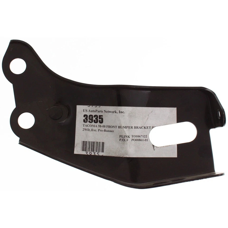 Bumper Bracket Set For 1998-2000 Toyota Tacoma 2WD Reinforcement Front Steel 2Pc