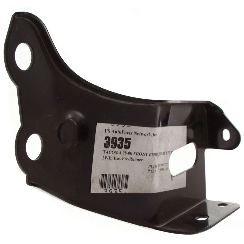 Bumper Bracket Set For 1998-2000 Toyota Tacoma 2WD Reinforcement Front Steel 2Pc