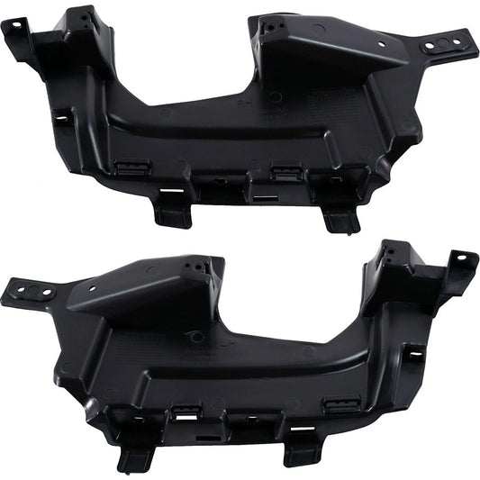 Bumper Brackets For 2014-2017 Mercedes-Benz S550 Rear Left Right 2Pc MB1163102, MB1162102