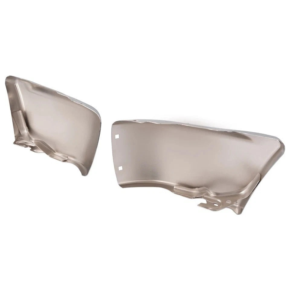 Bumper End Chrome For 1989-1991 Toyota Pickup 4WD Front Left & Right Side