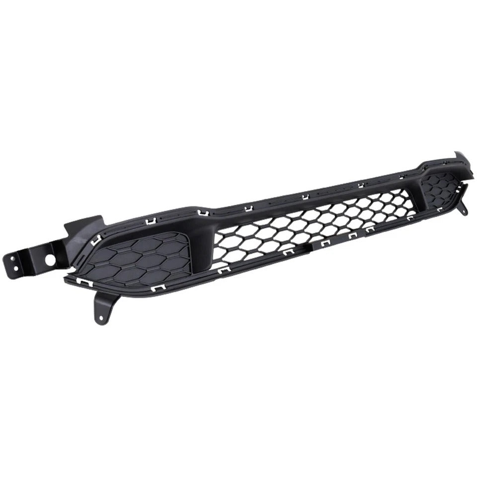 Bumper Face Bar Grilles For 2018-2021 Hyundai Kona Front Lower Black Plastic HY1036153