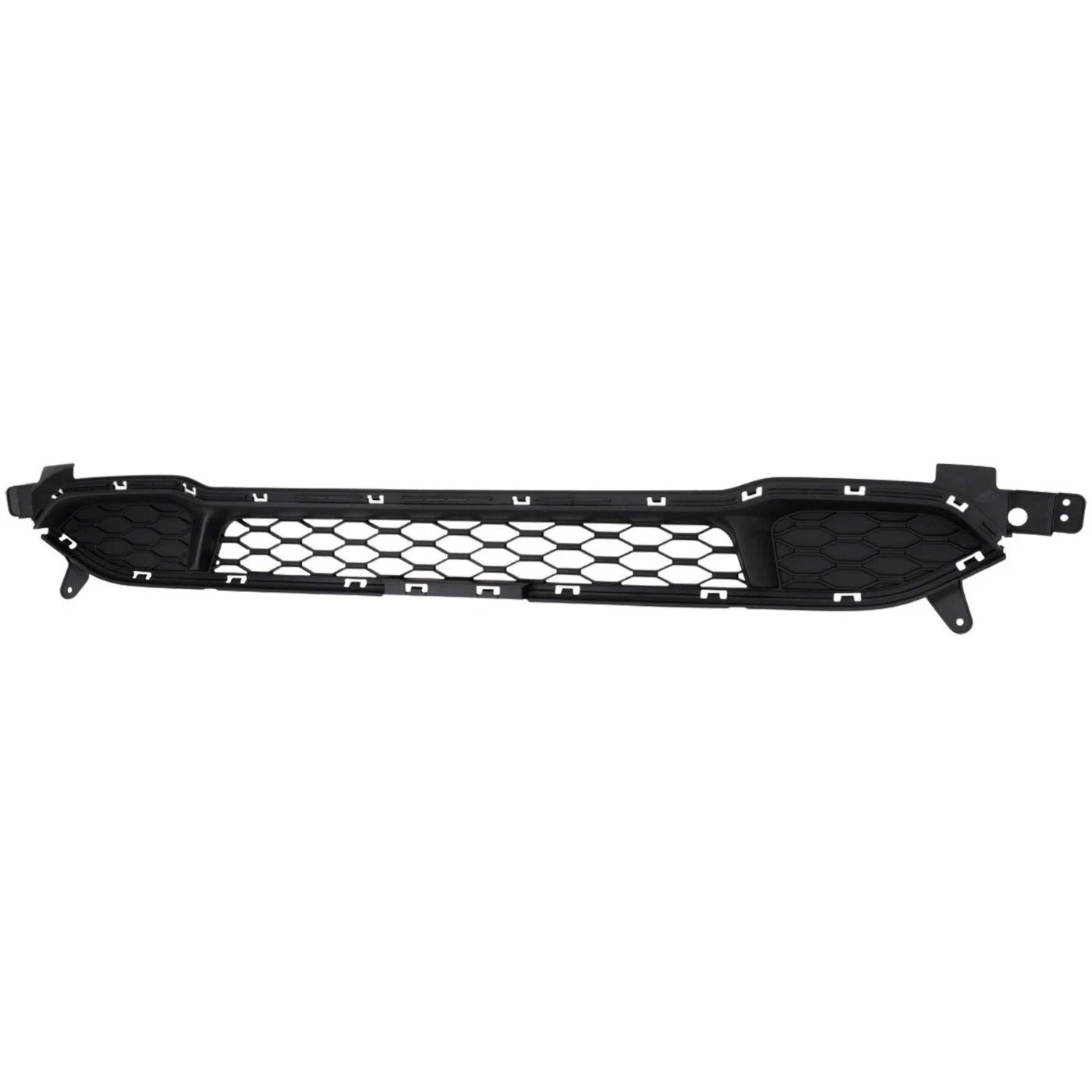 Bumper Face Bar Grilles For 2018-2021 Hyundai Kona Front Lower Black Plastic HY1036153