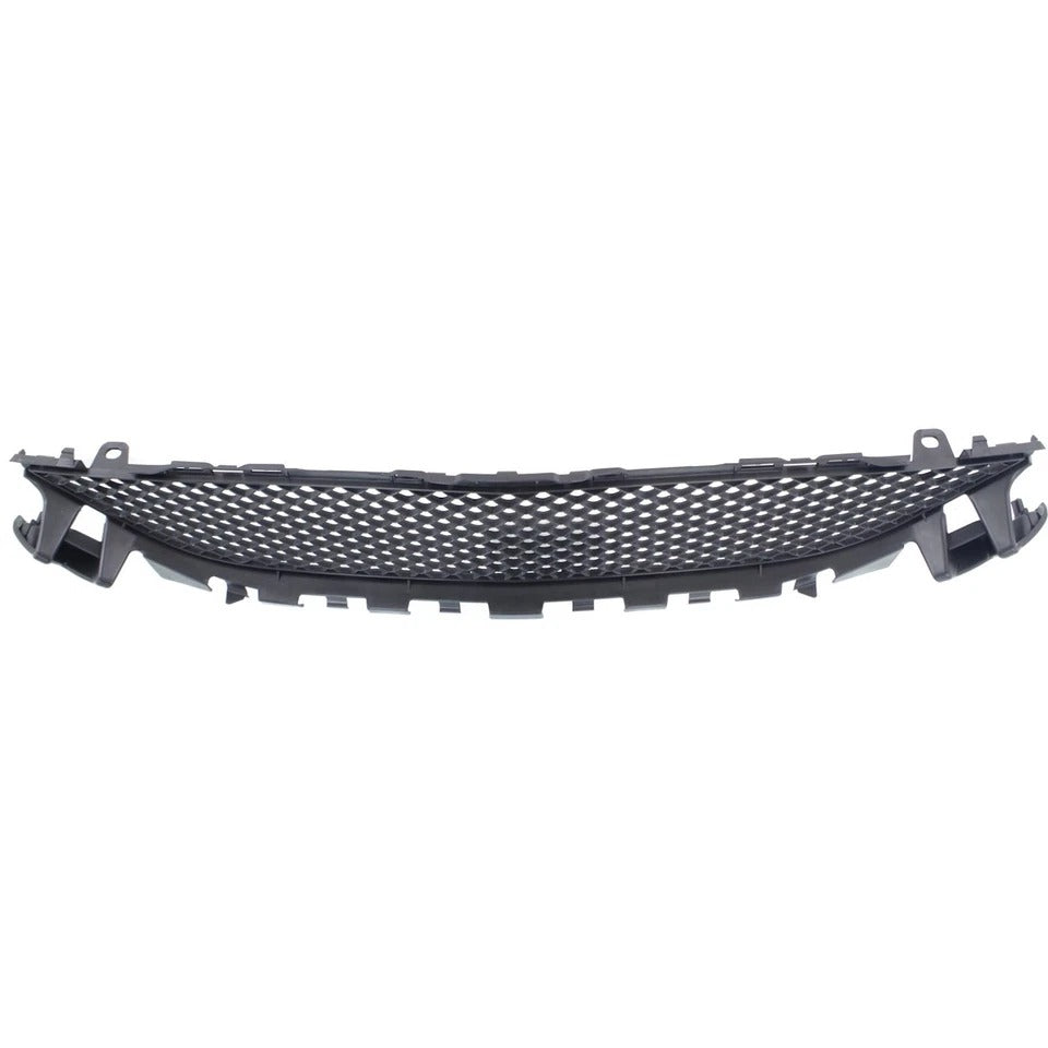 Bumper Grille For 15-18 Mercedes Benz C300 17-18 C43 AMG Textured Black Center