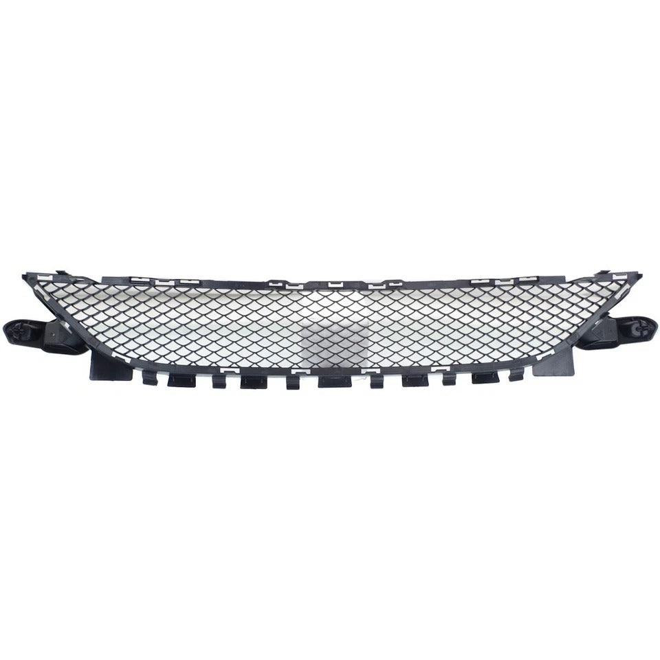 Bumper Grille For 15-18 Mercedes Benz C300 17-18 C43 AMG Textured Black Center