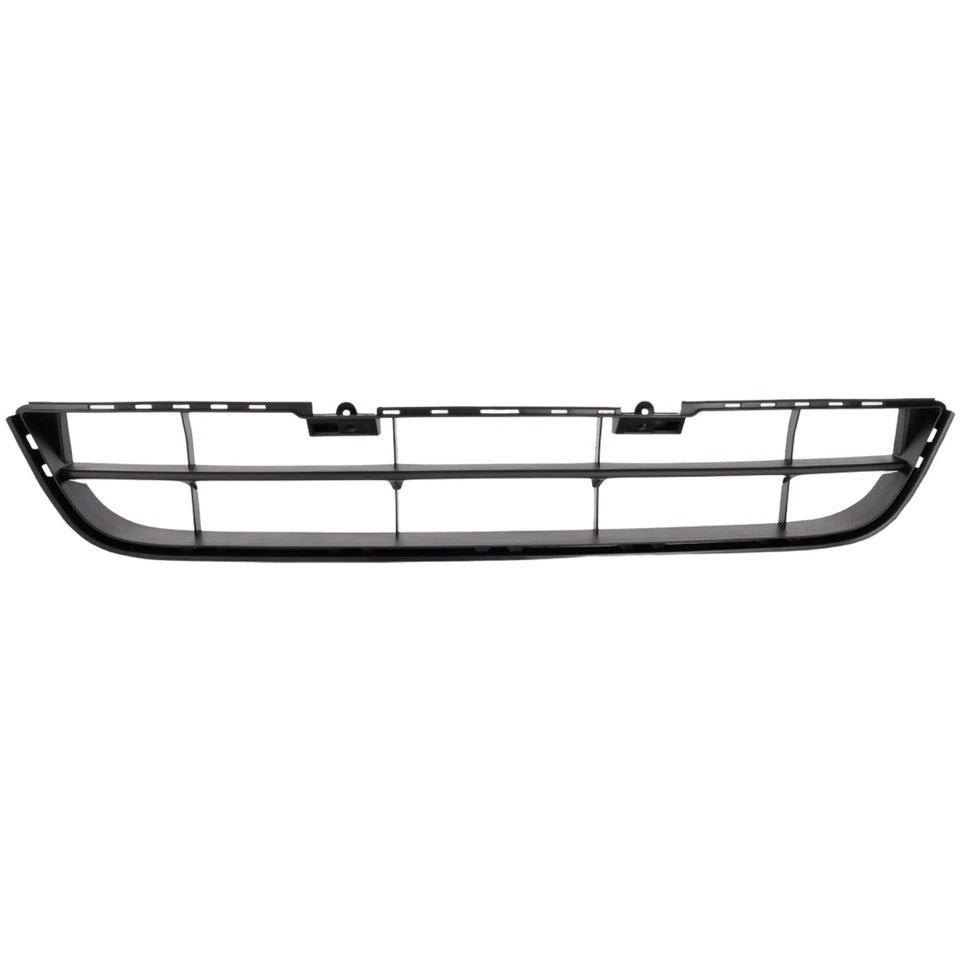 Bumper Grille For 2006-07 Honda Accord Textured Black Plastic Front Center Sedan