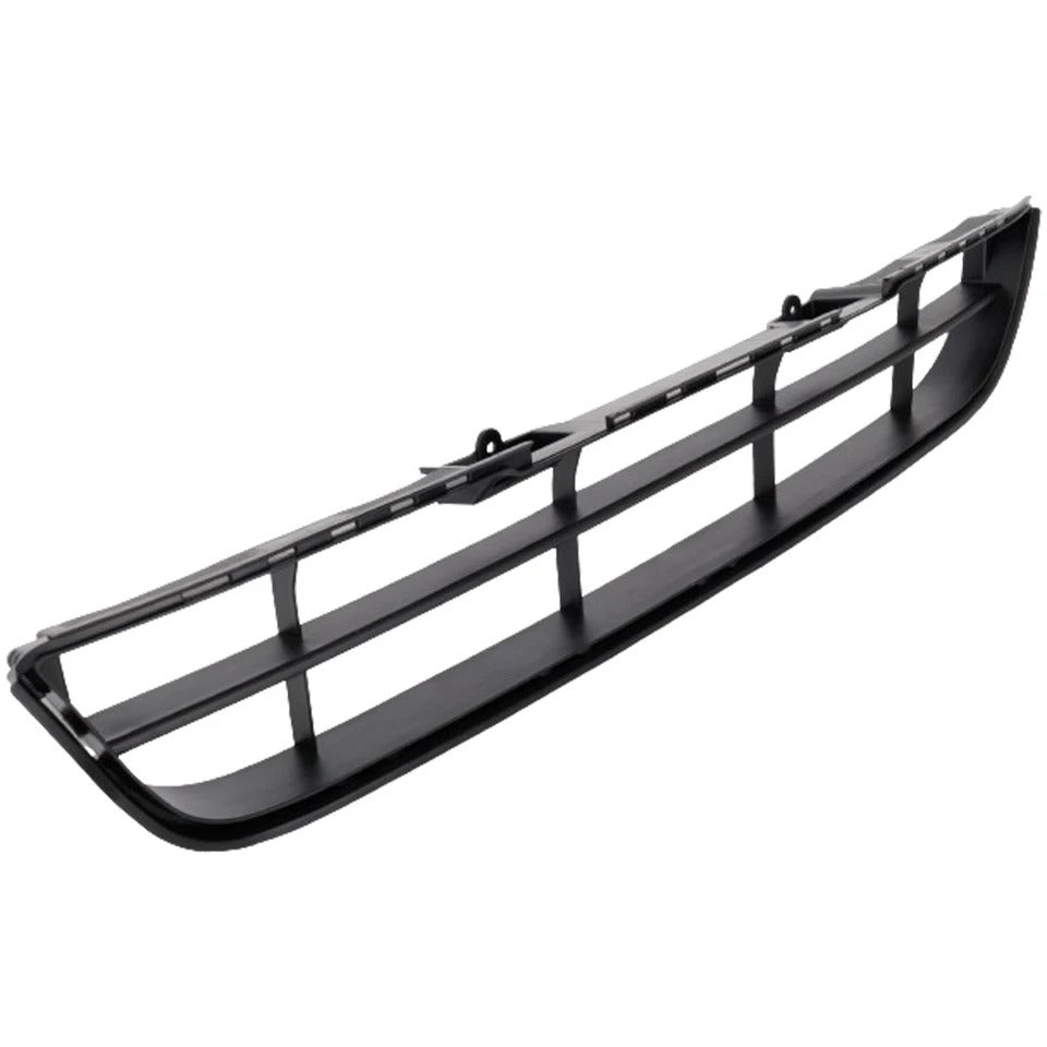 Bumper Grille For 2006-07 Honda Accord Textured Black Plastic Front Center Sedan