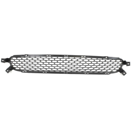 Bumper Grille For 2007-2009 Kia Spectra Center Textured Black Plastic