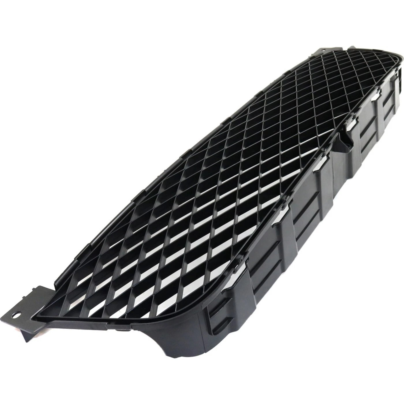Bumper Grille For 2009-2011 Suzuki Grand Vitara Center Textured Black Plastic